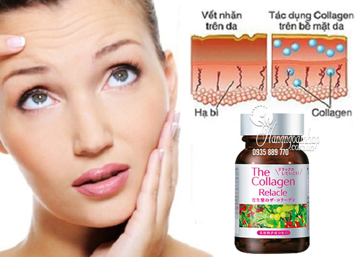 The collagen relacle dạng viên của Nhật