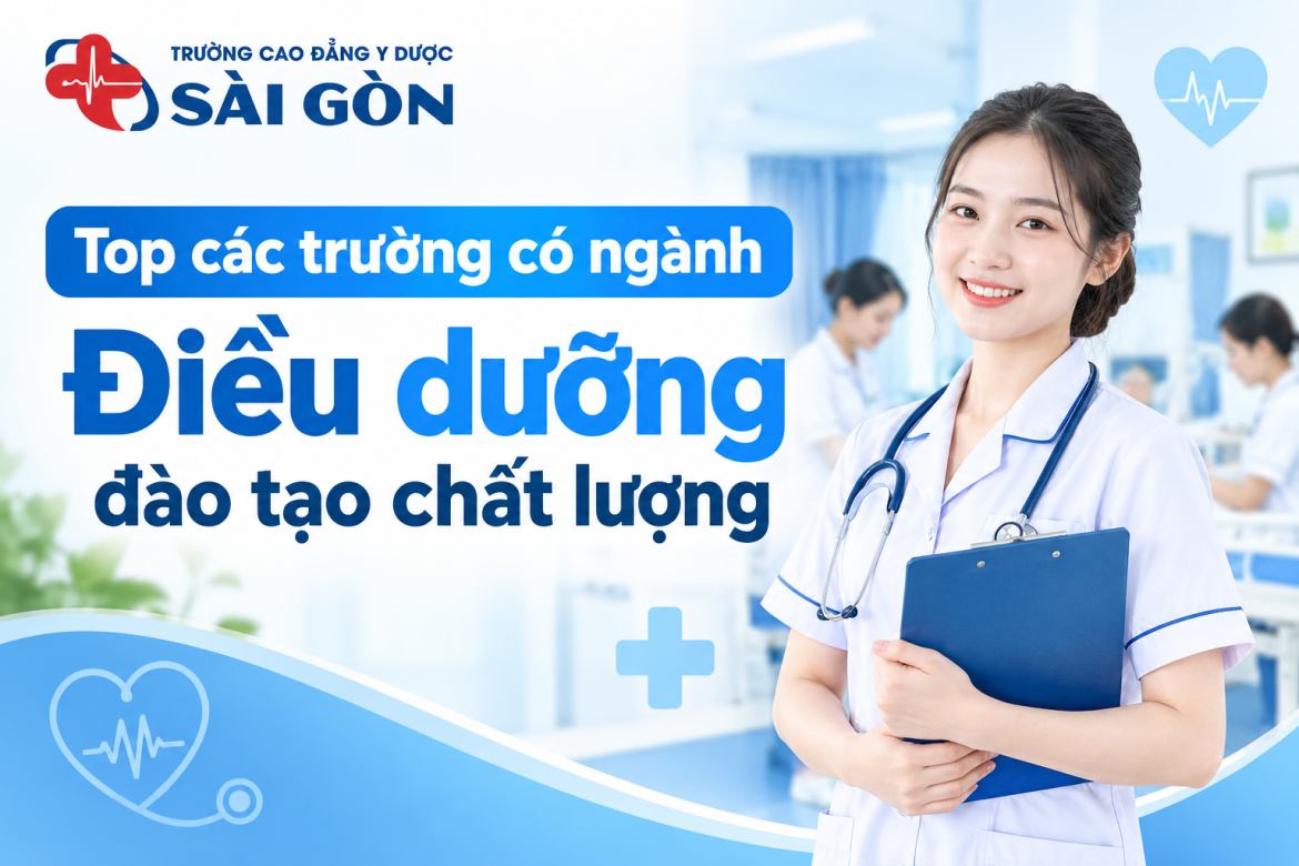 Top các trường có ngành Điều dưỡng đào tạo chất lượng